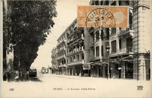 Tunis - L Avenue Jules Ferry -430838
