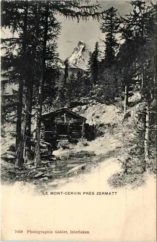 Mont Cervin pres Zermatt -467188