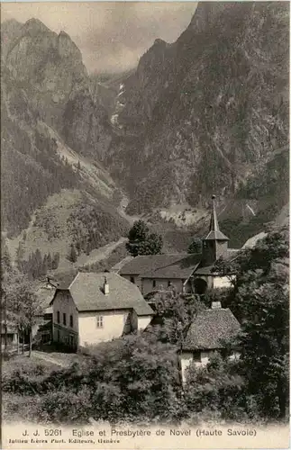 Eglise et Presbytere de Novel -465994