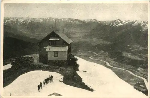 Kellerjochhütte am Kellerjoch gegen Oberinntal -466412