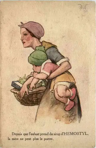 Frau mit Kind -467774