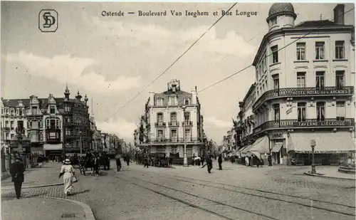 Ostende - Boulevard Van Iseghem -465128