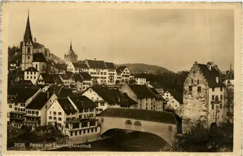 Baden mit Landvogteischloss -466712