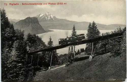 Rigibahn - Schnurtobelbrücke -466890