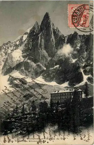 Montanvert et l Aiguille du Dru -467496