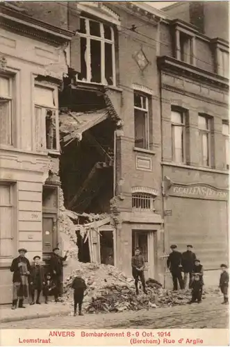 Anvers - Bombardement 1914 -465408