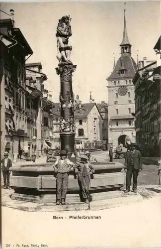 Bern - Pfeiferbrunnen -467264