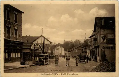 Mailly le Camp - Cafe Terminus -467828