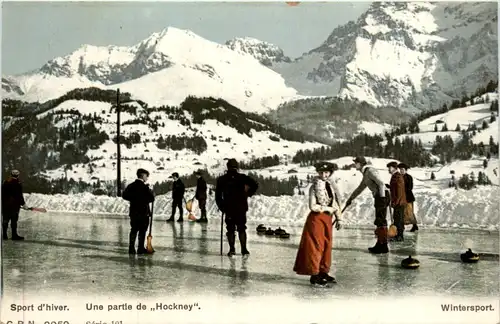 Une partie de Hockey - Curling - Davos -465728