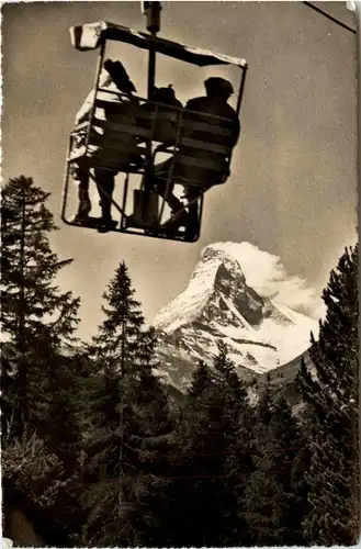 Sesselbahn Zermatt-Sunnegga -447506