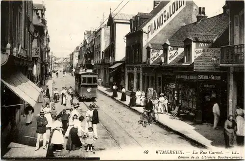 Wimereux - La Rue Carnot - Tramway -467936