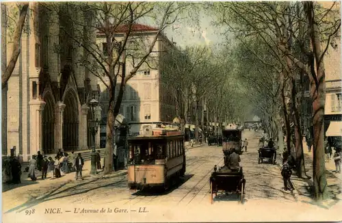 Nice - Avenue de la Gare - Tramway -467902