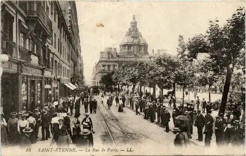Saint Etenne - La Rue de Paris -468154