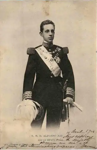 Alfonso XIII- King of Spain -432770