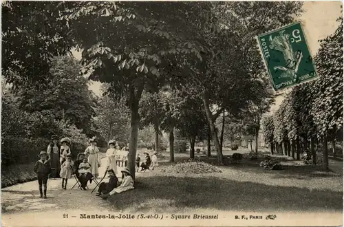 Mantes la Jolie - Square Brieussel -467830