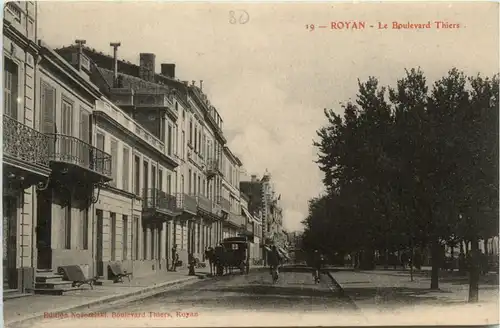 Royan - Le Boulevard Thiers -468458