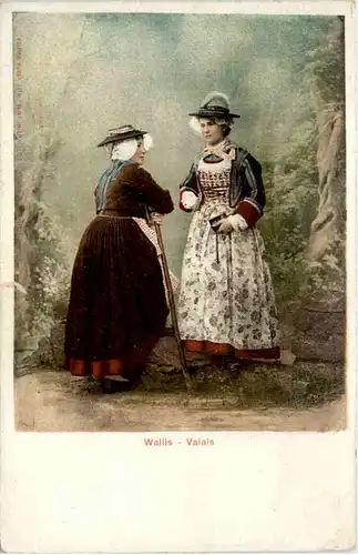 Wallis - Valais - Trachten -468216