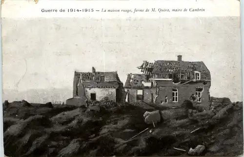 Cambrin - La maison rouge -468290