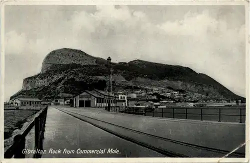 Gibraltar - Rock from Commercial Mole -469042