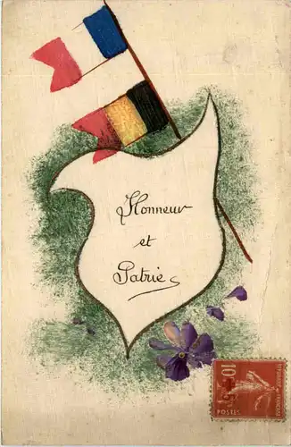 Handgemalt - Homeur et Patrie -466624