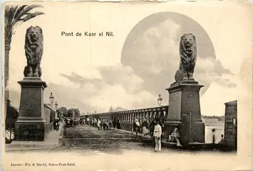 Port Said - Pont de Kasr el Nil -469142