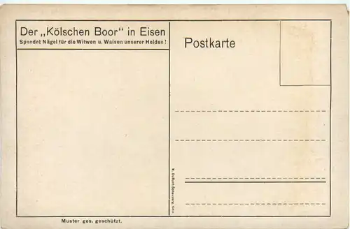 Köln - Kölschen Boor in Eisen -469162