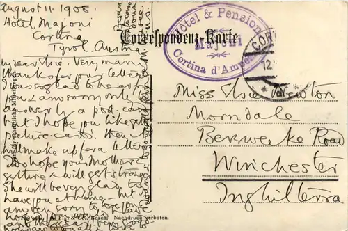 Kirche in Cortina -468512