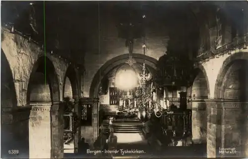 Bergen - Interior Tyskekirken -468532