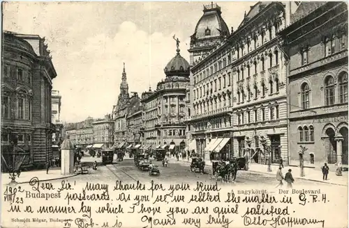 Budapest - Der Boulevard -468338