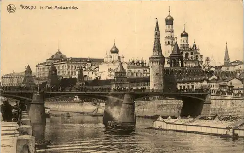 Moscou - Le Port Moskwaretzky -469582