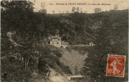 Environs de Vichy-Cusset, La Gare des malavaux -364094