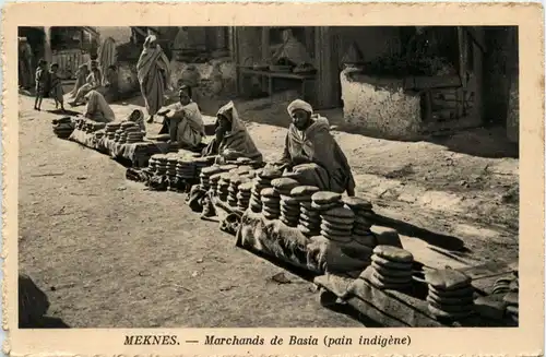 Meknes - Marchands de Basia -433886