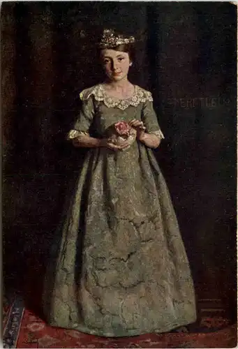 Künstlerkarte V. Scharf -468760