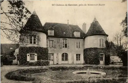 Chateau de Cerclier, pres de Neris-Les-Bains -364314