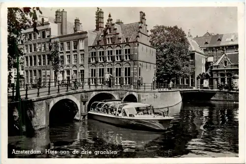 Amsterdam - Huis aan de drie grachten -469114