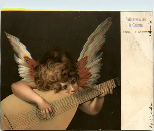 Engel mit Gitarre -467586