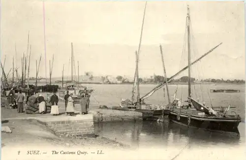 Suez - The Customs Quay -469458