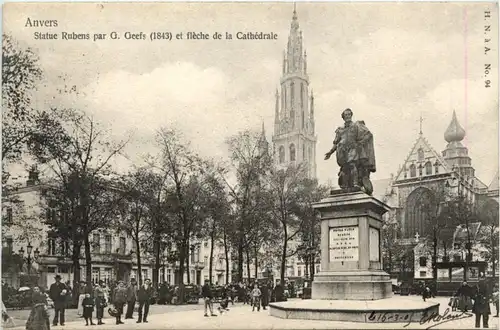Anvers - Statue Rubens -469000