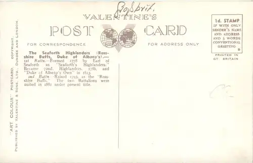 The Seaforth Highlanders -469982