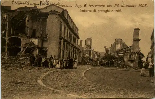 Messina dopo il terremoto 1908 -469274