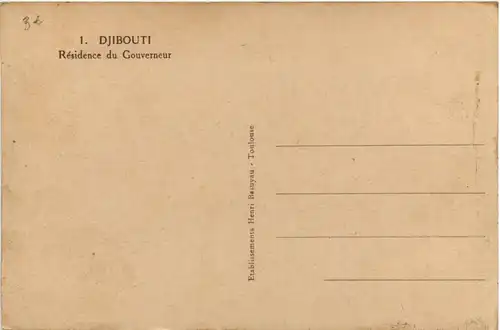 Djibouti - Residence du Gouverneur -469252
