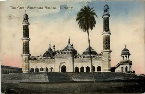 Lucknow - The Great Emambara Mosque - India -469354