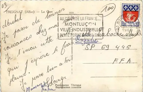 Treignat, La Gare -364654