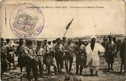 Maroc - Instructeurs de la Mehalla d Omrani -434346