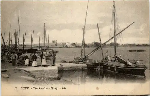 Suez - The Customs Quay -469474