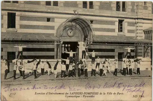Exercices d Entrainement des Sapeurs-Pompiers de la Ville de Paris -469340