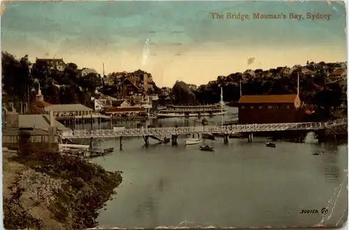 Sydney - The Bridge Mosmans Bay -469360