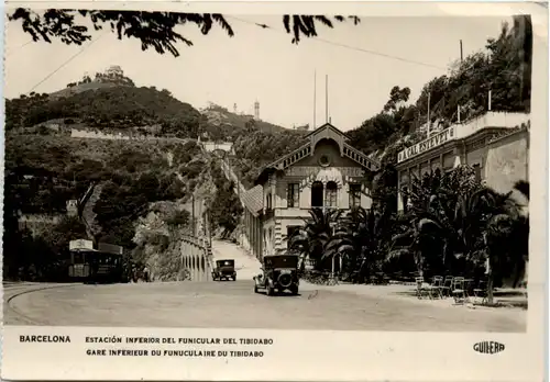 Barcelona - Estacion inferior Funicular del Tibidabo -469728