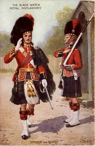 The Black Watch Royal Highlanders -469988