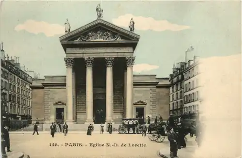 Paris - Eglise de Lorette -468252